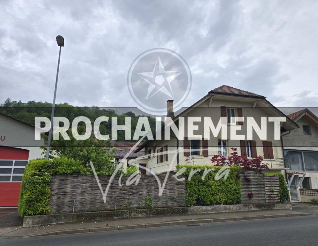 Promotion de 5 appartements au centre du village