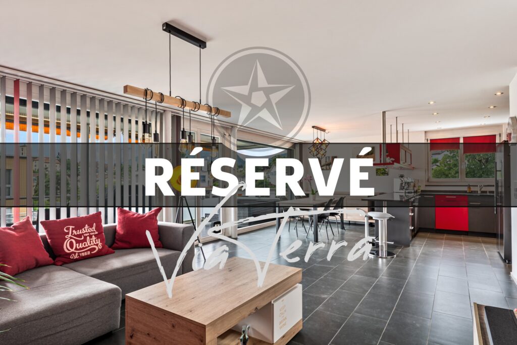 RESERVE – Charmant appartement traversant de 4,5 pièces